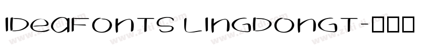 IdeaFonts LingDongT字体转换